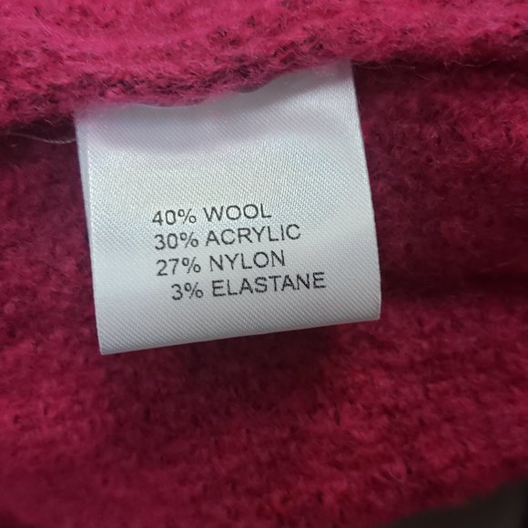 Lineamaglia NWT dropped shoulder sweater  Rose  Size S Made in Italy. 🦃BF🦃25 - Picture 8 of 8